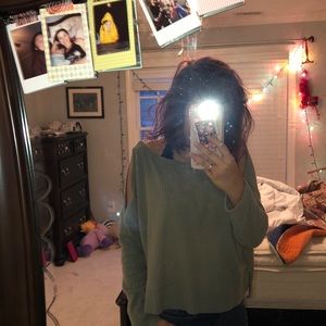 True Green Spring Sweater